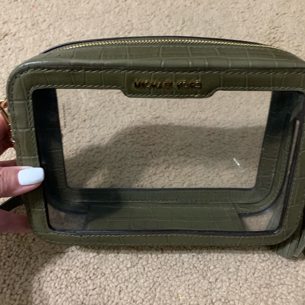 Michael Kors Transparent Crossbody Handbag
